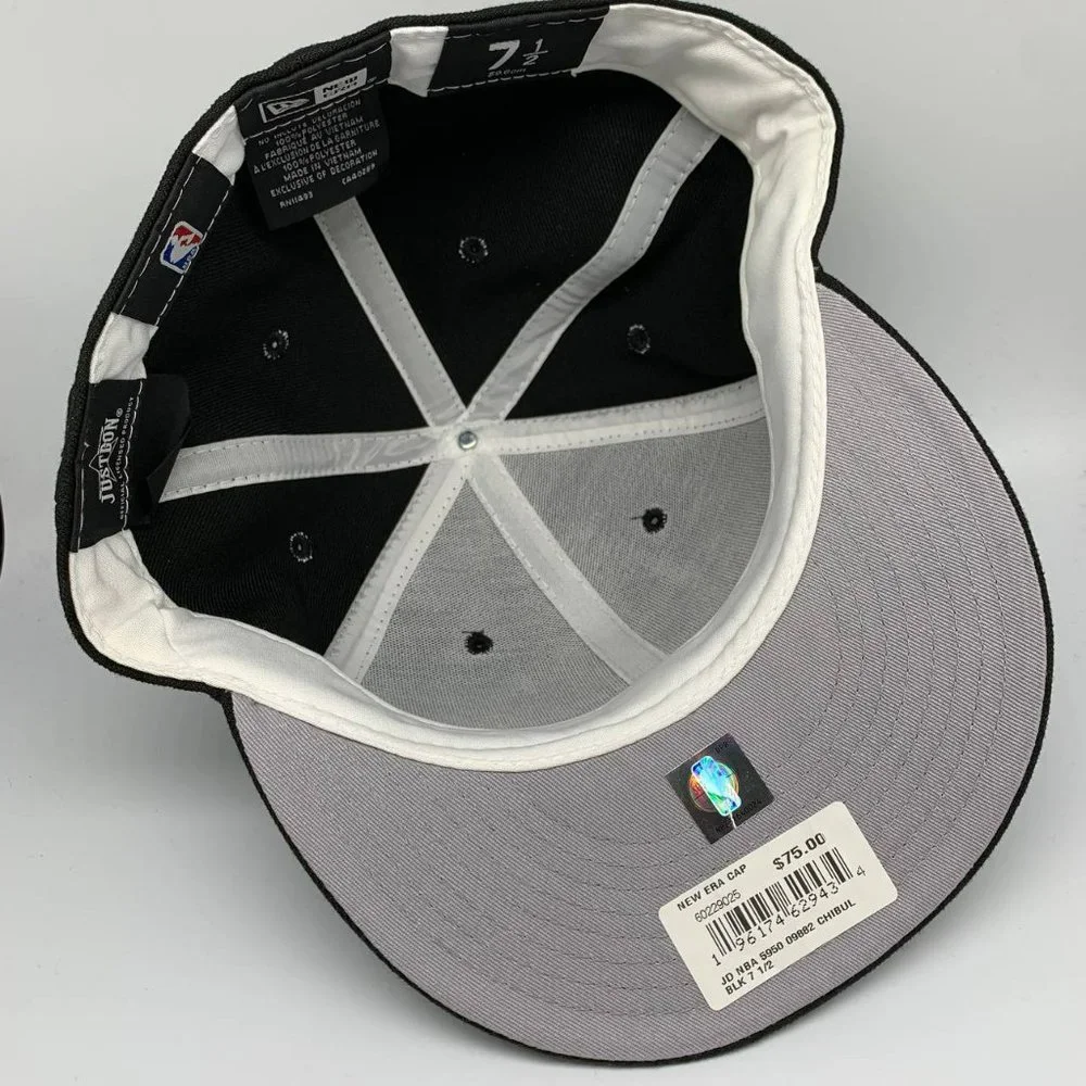 Chicago Bulls x Just Don 7 1/2 59Fifty New Era Hat Fitted Cap Men Michael Jordan